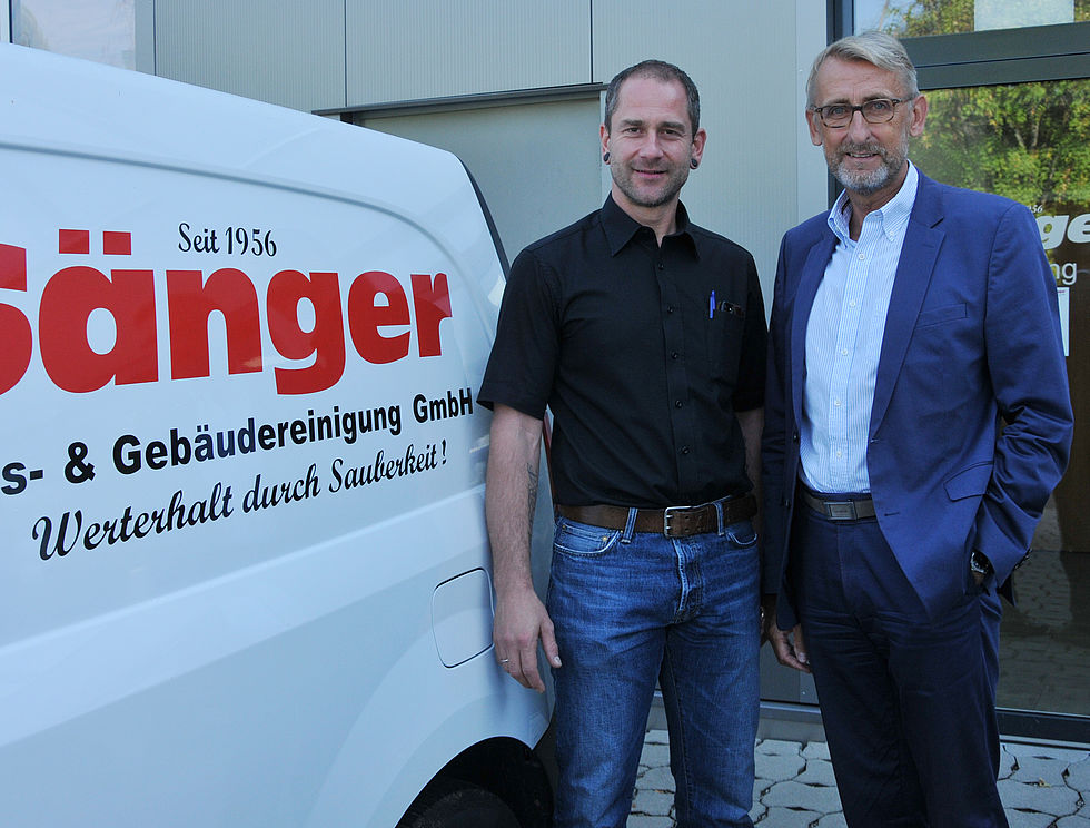 Armin Schuster bei Sänger Glas- und Gebäudereinigung